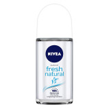 Nivea Fresh Natural Roll On Deodorant, 50 ml - 1 miniature