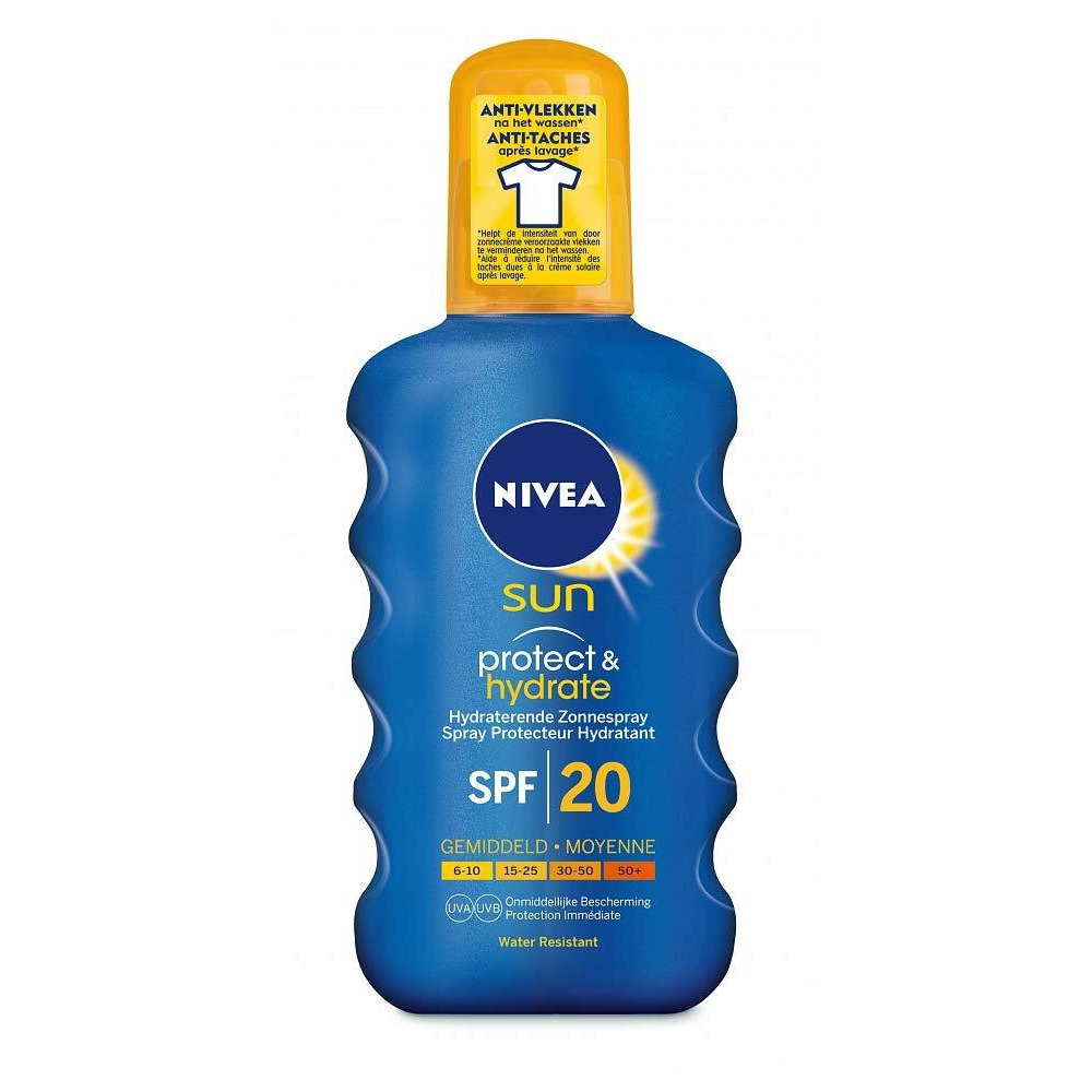 Nivea Sun Protect & Hydrate Sun Spray  SPF 20 - 200ml - 1