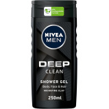 Nivea Men 3 in 1 Shower Gel Body Wash, 250 ml - 1 miniature