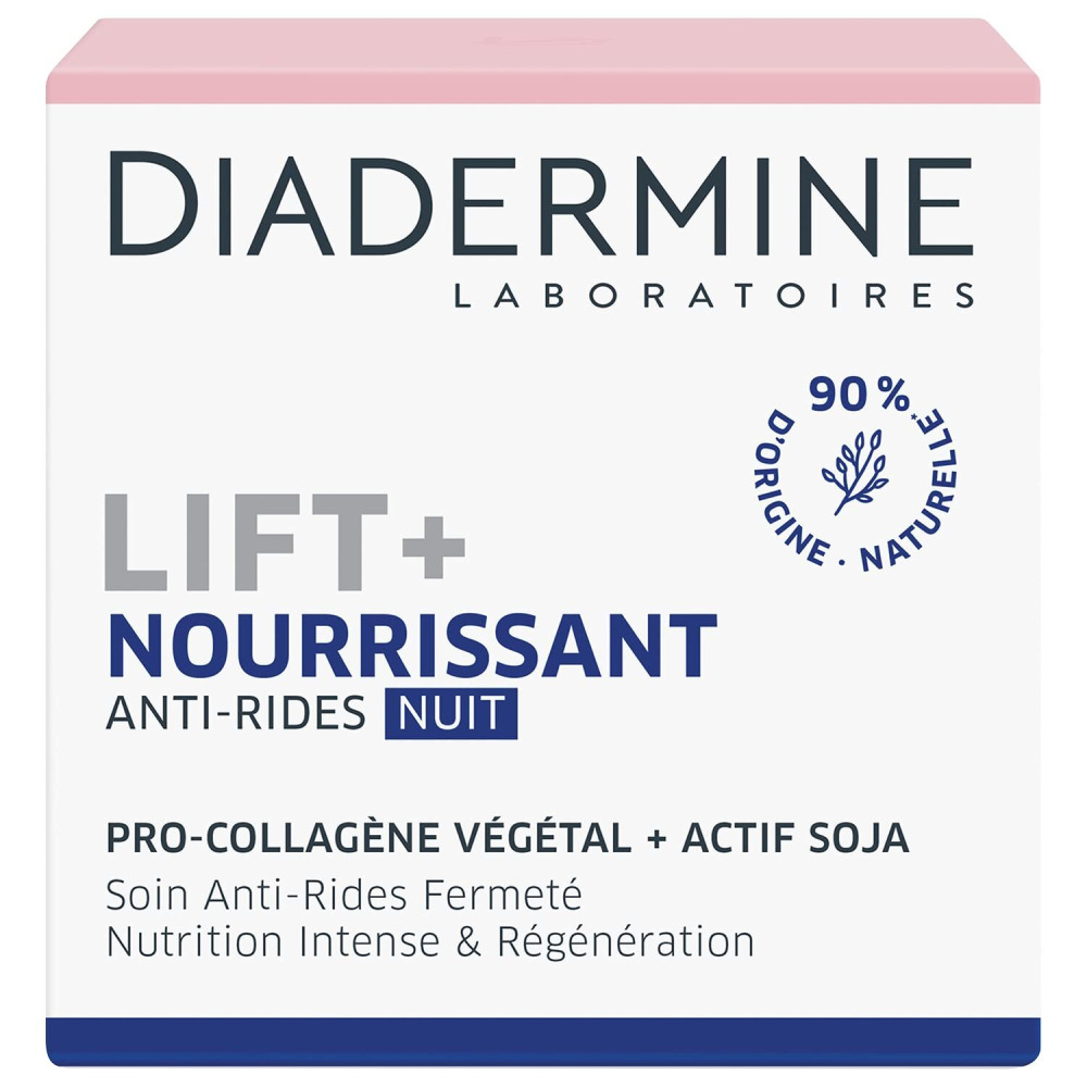 Diadermine Lift+ Nutrition Regenerating Anti-Wrinkle Night Cream with Pro-Collagen & Pro-Lipids 50 ml - 1