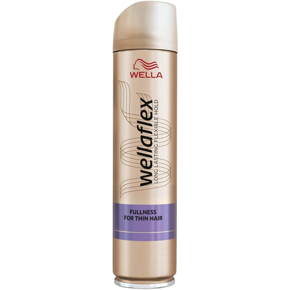 Wella Wellaflex Ultra Strong Thin Hair Volumeness Spray HOLD, 250 мл - 1