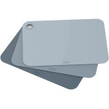 مجموعة من 3 حصائر تقطيع من جوزيف جوزيف بوب - سكاي - 1 miniature