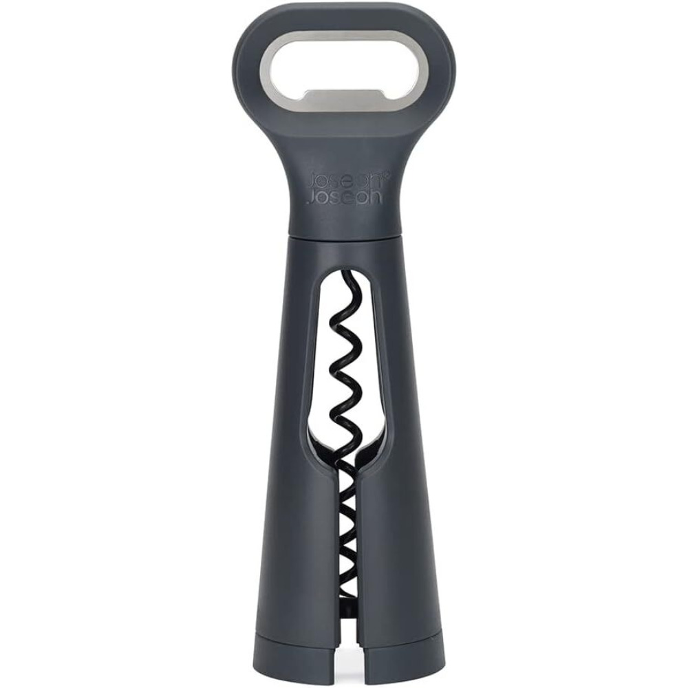 Joseph Joseph BarStar 3-in-1 Multi-functioning Corkscrew, Gray - 1