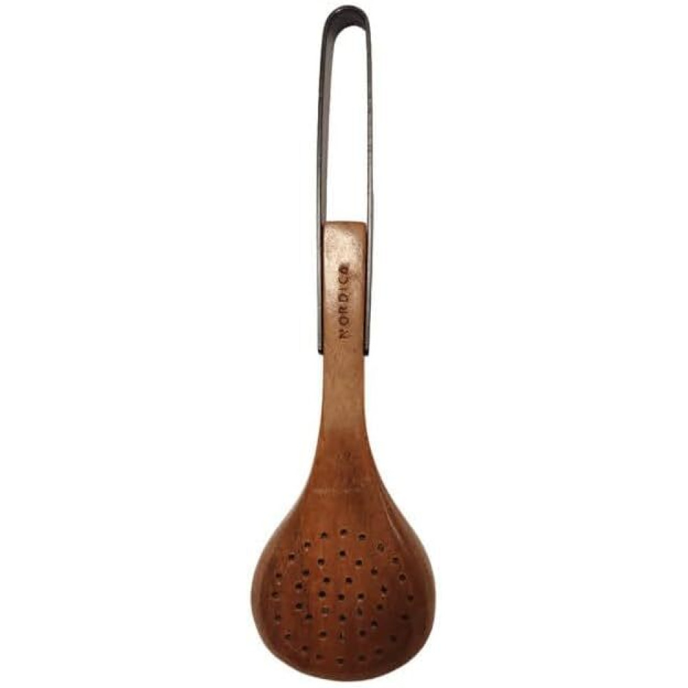 ملعقة نورديكو المشقوقة المصنوعة من خشب الأكاسيا - 1