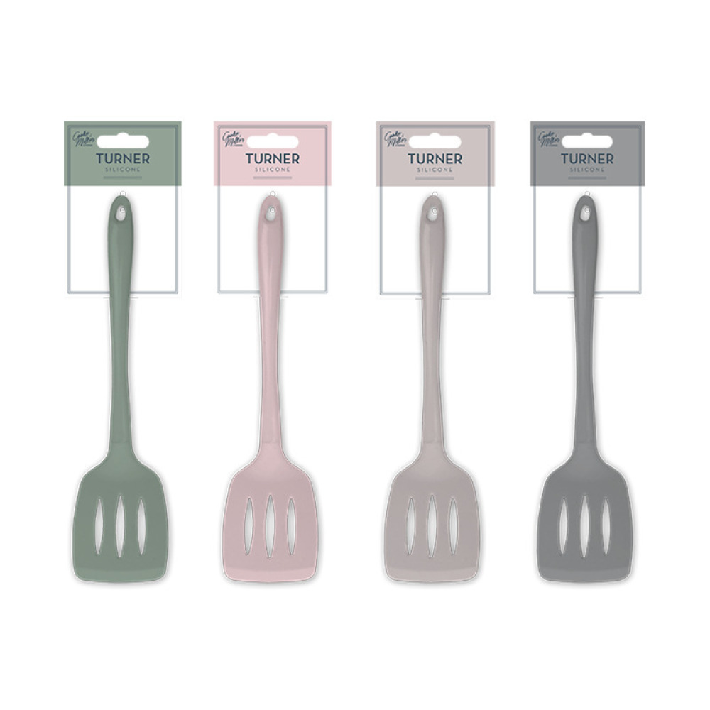 Cooke & Miller Autumnal Silicone Slotted Turner - 1