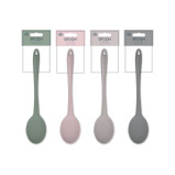 Cooke & Miller Silicone Solid Spoon, assorted - 1 miniature