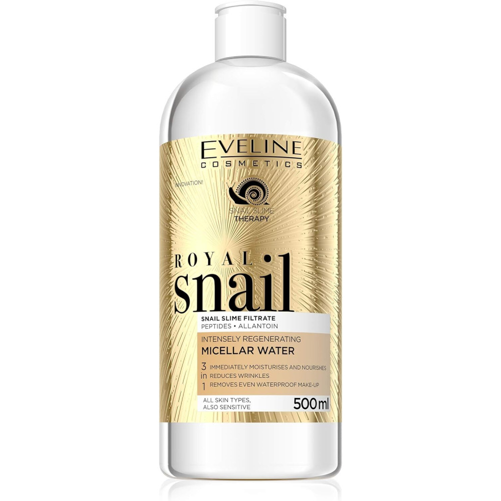 Eveline Cosmetics Royal Snail Micellar Liquid, 500 ml - 1