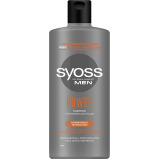 Syoss Men's Power Shampoo, 440 ml - 1 miniature
