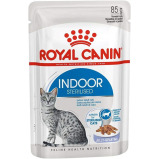 Wet Cat Food Royal Canin Indoor Sterilised In Jelly Adult 12 x 85 g - 1 miniature