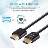 Promate ProLink4K2-300 All-in-One HDMI® with Ethernet Cable - 6 miniature