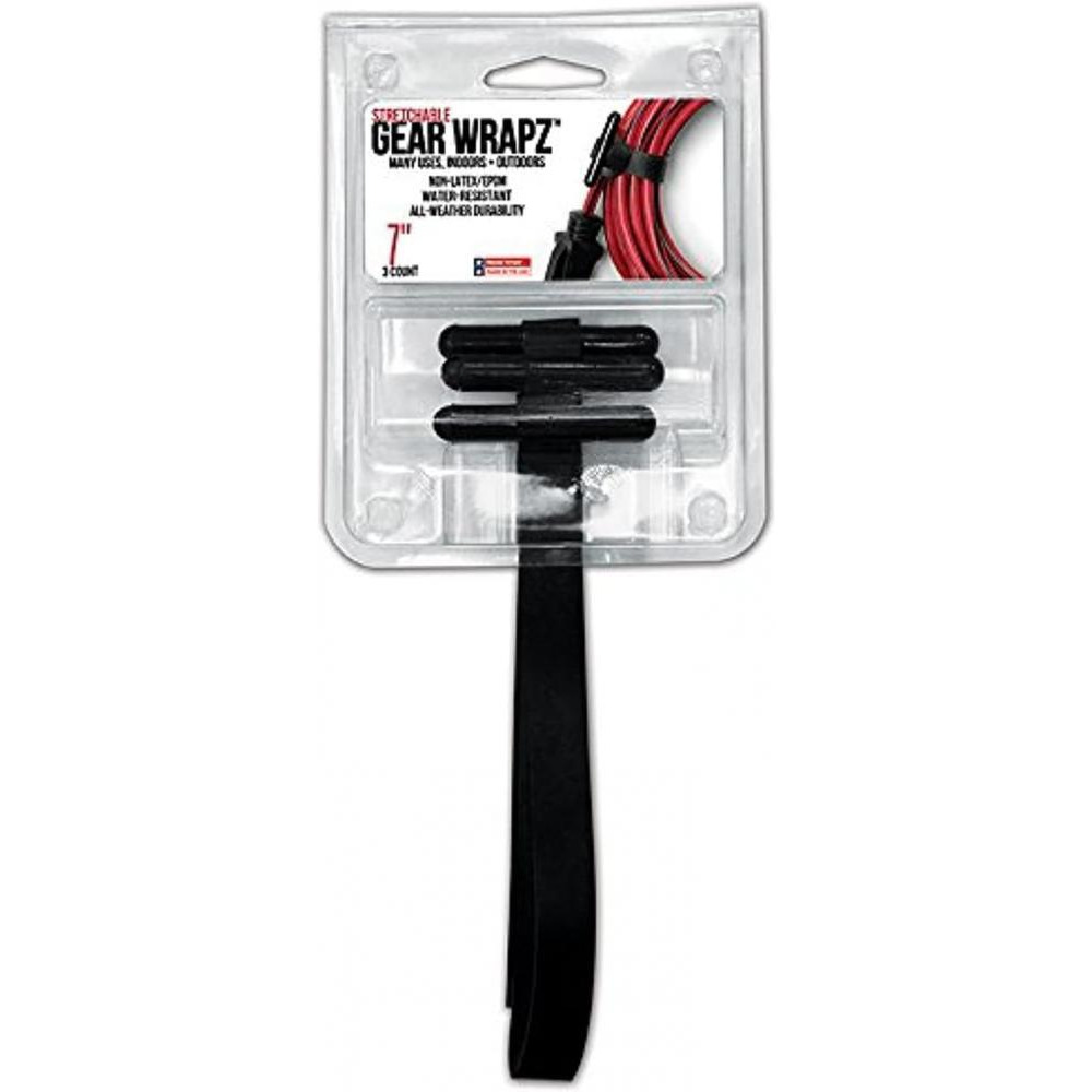 Alliance Gear Wrapz EPDM Rubber bands Large 10 Inch Black 3pack - 1