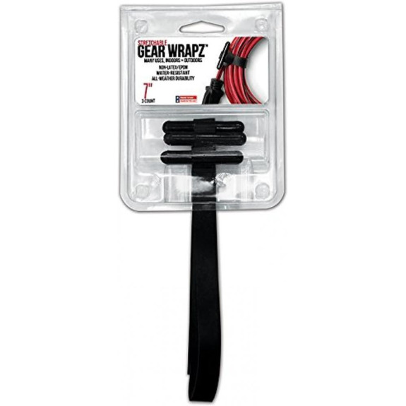 Alliance Gear Wrapz EPDM Rubber bands Large 10 Inch Black 3pack