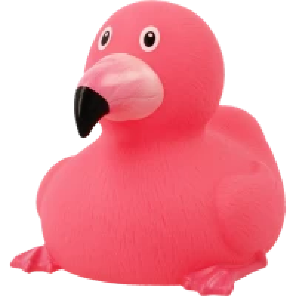 Lilalu Bath Toy Уточка фламинго розовая - 1