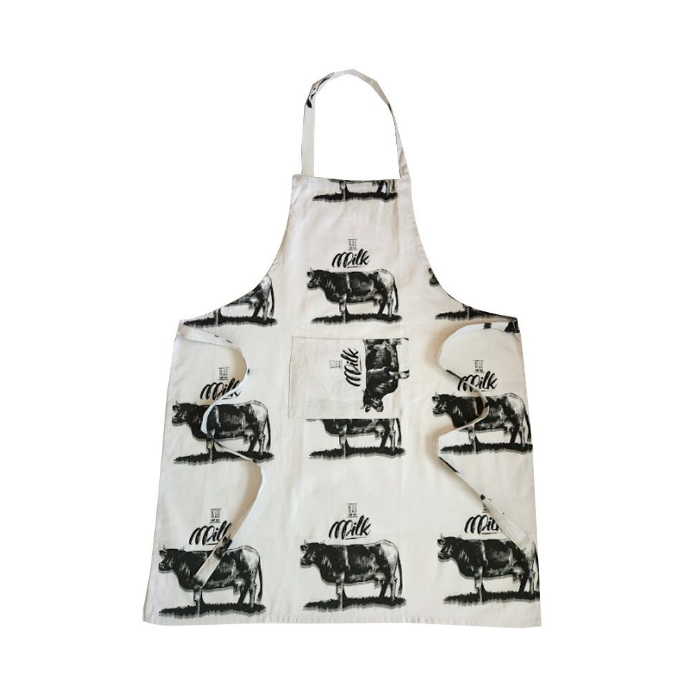 Kitchen Apron BYFT Orchard Cow design - 2