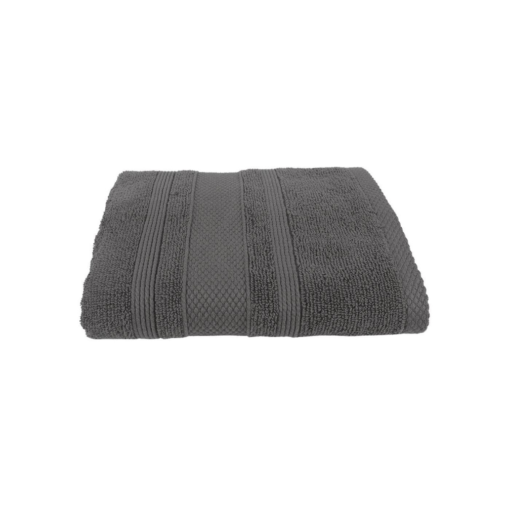 BYFT Home Castle (Grey) Premium Hand Towel (50 x 90 Cm - Set of 1) 100% Cotton - 1