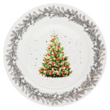 Fissman, Plate Christmas, 27cm, New Bone China - 5 miniature