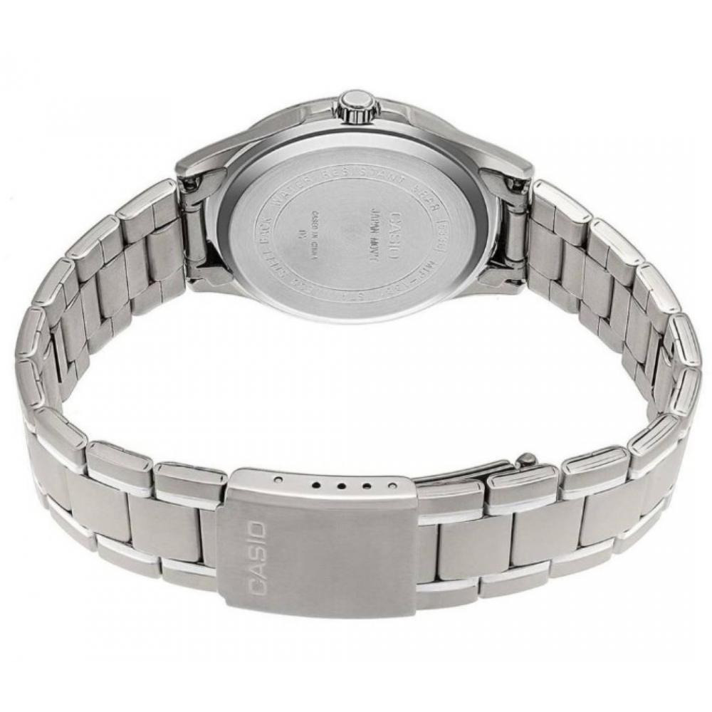 CASIO Men's Stainless Steel Analog Wrist Watch MTP-1381D-1AVDF - 40 mm - Silver - 3