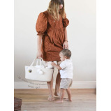 Веревочный Подгузник Caddy FEPHAS, Off-White - 7 miniature