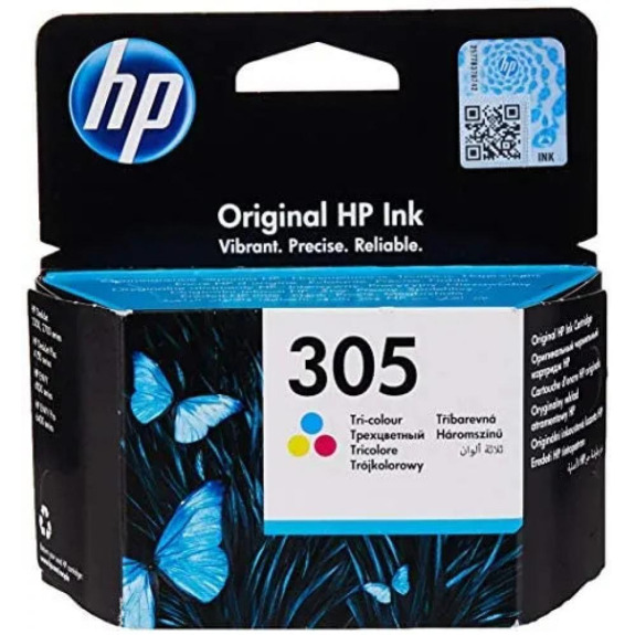 إتش بي / خرطوشة ، 305 ، حبر أصلي ، متعدد الألوان ، 3YM60AE