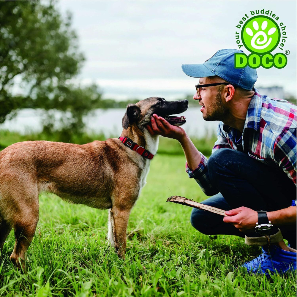 Ошейник Doco Signature Nylon DCSN002, 1,6 x 26-36 СМ (S), Темно-Синий - 7