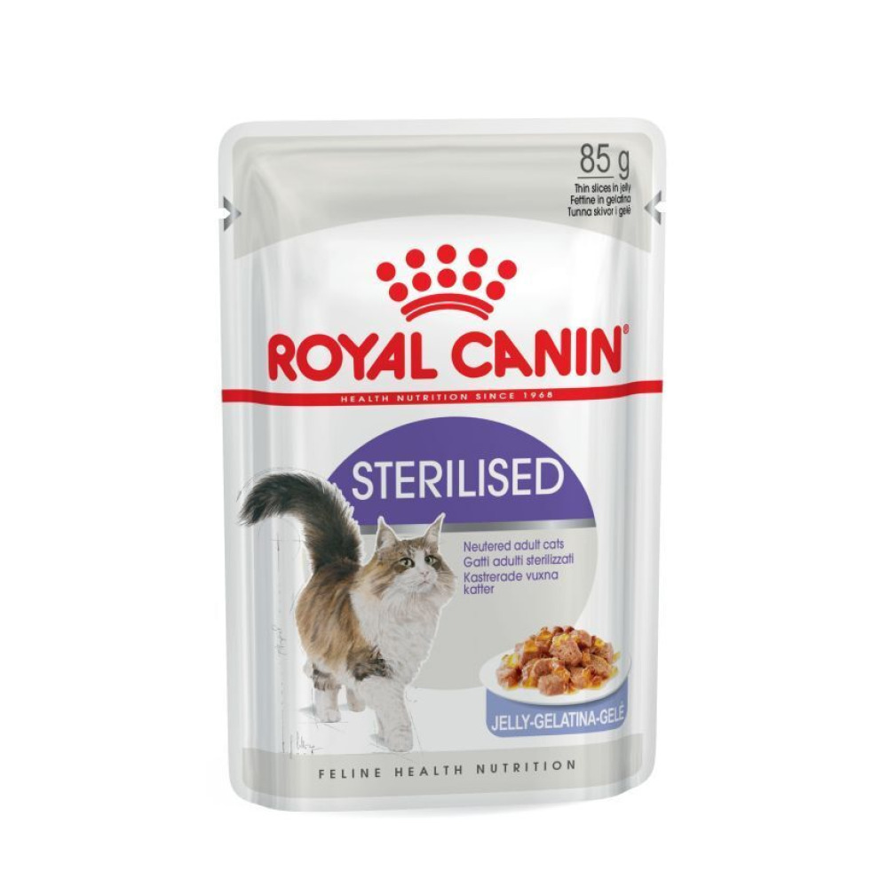 Royal Canin Feline Health Nutrition Стерилизованный Влажный Корм Для Взрослых кошек В желе - 1