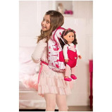 Our Generation BD37237 Hop on Carrier Backpack Doll Accessories, Party Print - 2 miniature