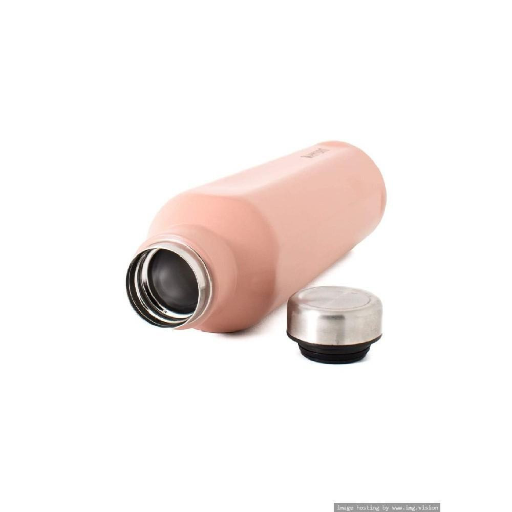 Neoflam Double Wall Stainless Steel Water Bottle 500ML Pink - 2
