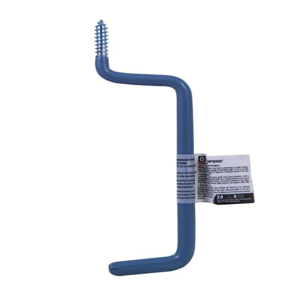 Crawford Vinyl Coated Screw In Ladder Hook - 1