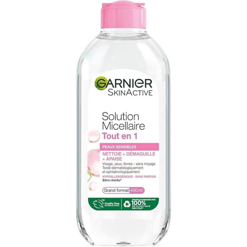 Garnier Skin Active Micellar Solution All in 1 Sensitive Skin Large 400ml - 1