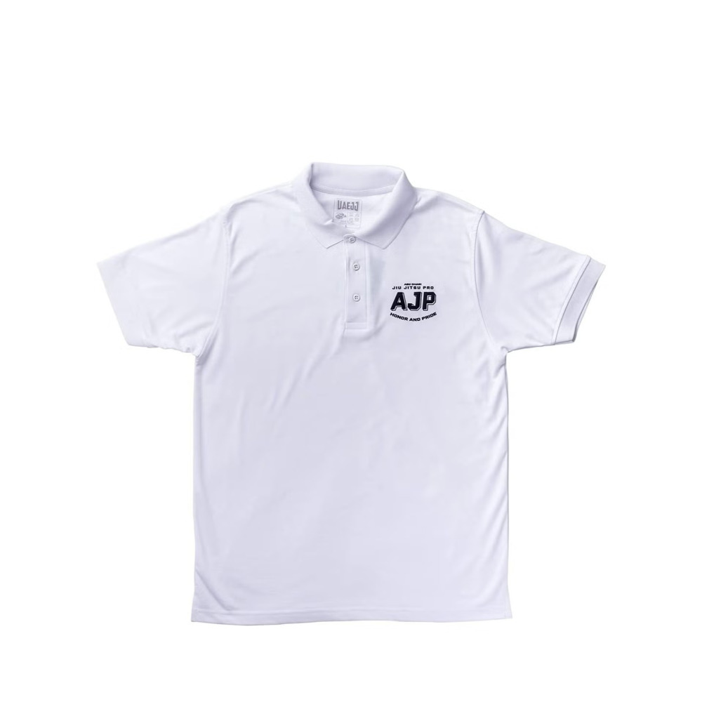 Polo T-Shirt UAEJJ AJP for Men, White, size XXL - 1