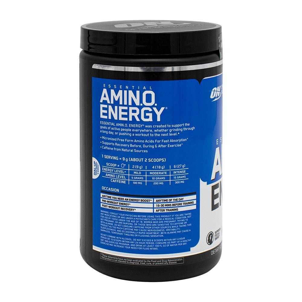 Optimum Nutrition / Nutritional supplement, Amino energy, Blue raspberry, 30 servings - 2