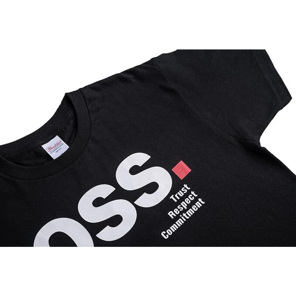 UAEJJ Jiu-Jitsu OOS T-Shirt for Men, Black-M - 2