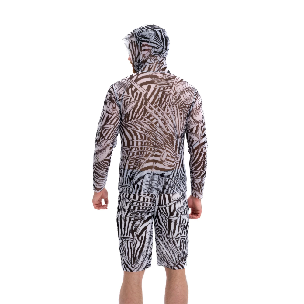 Men's T-shirt Fake zebra (M) - 3
