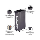 Wenko Laundry Bin Corno Grey - 3 miniature