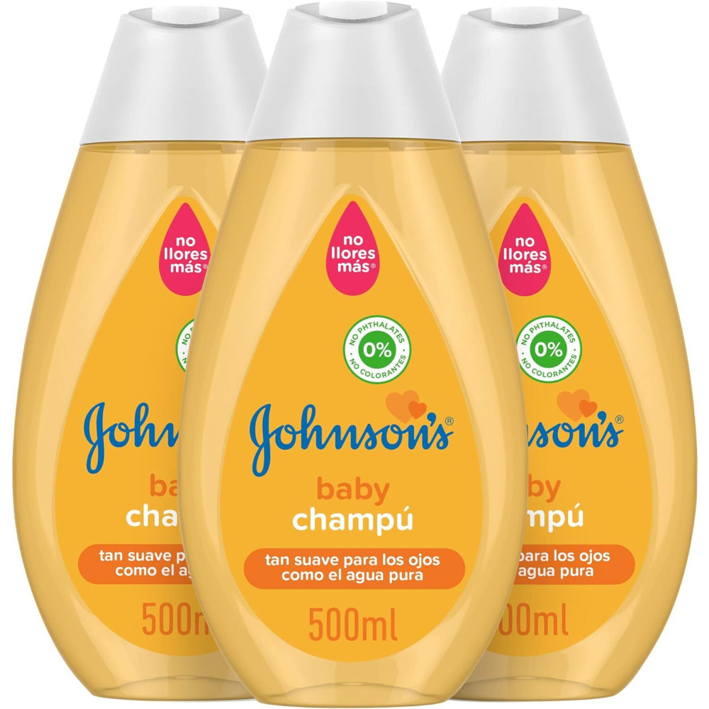 Шампунь Johnson's BABY, 3 x 500 мл - 1