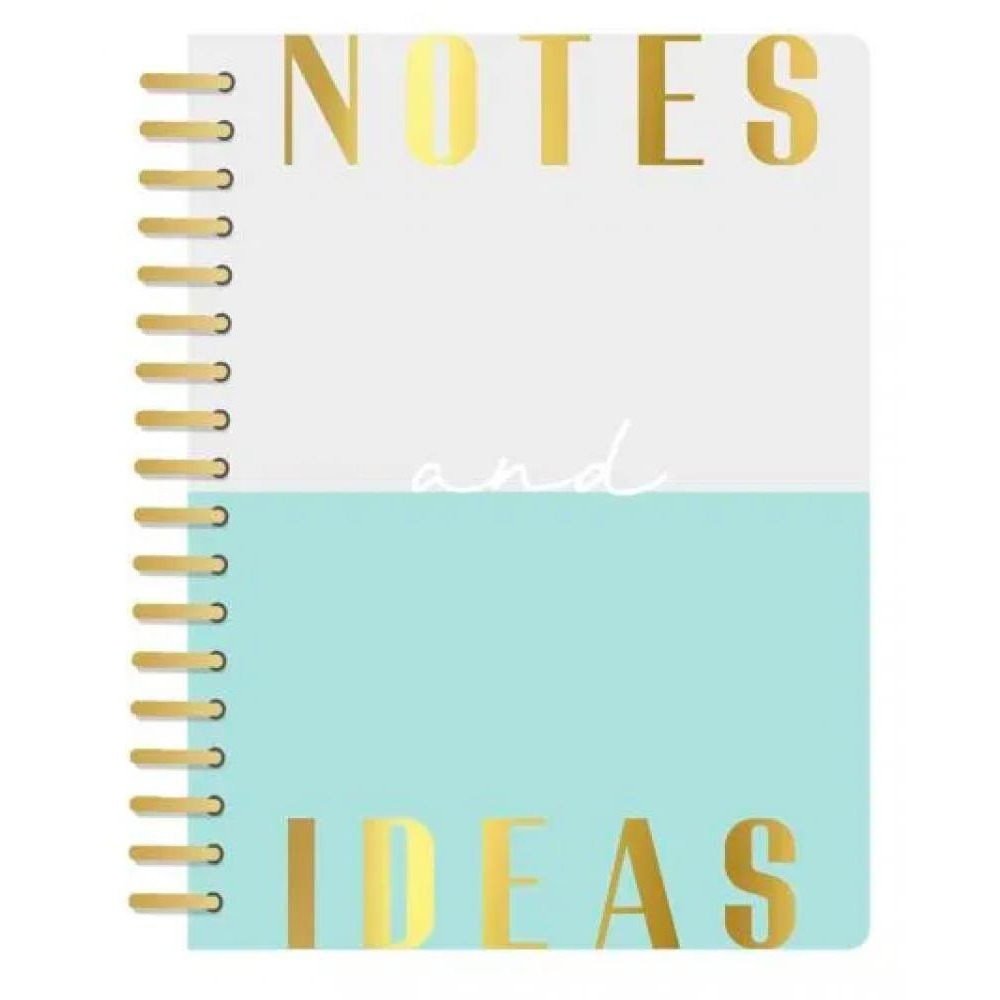 A5 Two Tone Wiro Notebook With Dividers - 1