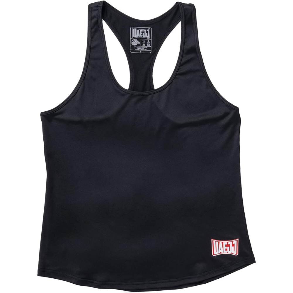 Top Tank UAEJJ for Women, Black, size S - 1