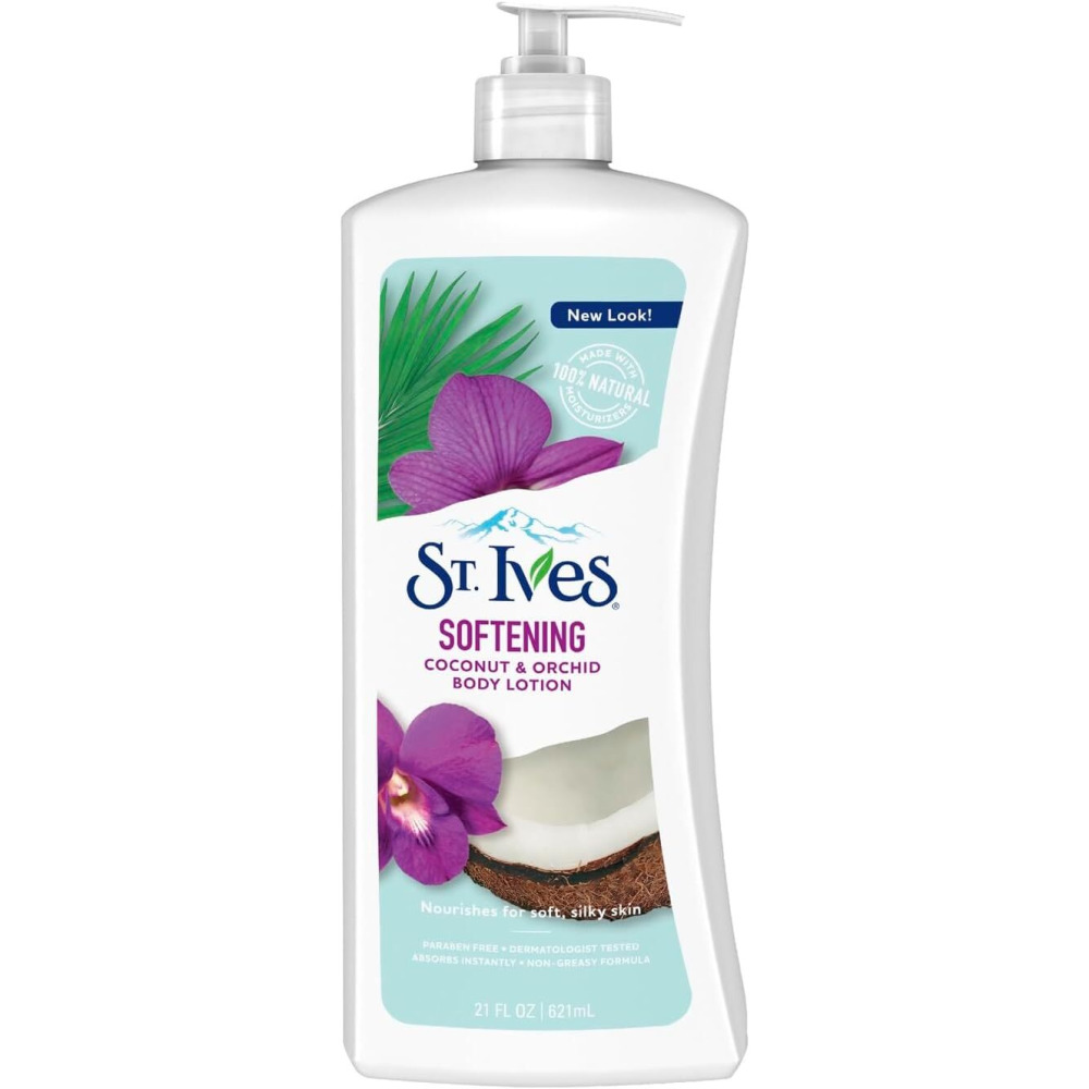 St. Ives Softening Coconut & Orchid Body Lotion, 621ml - 1
