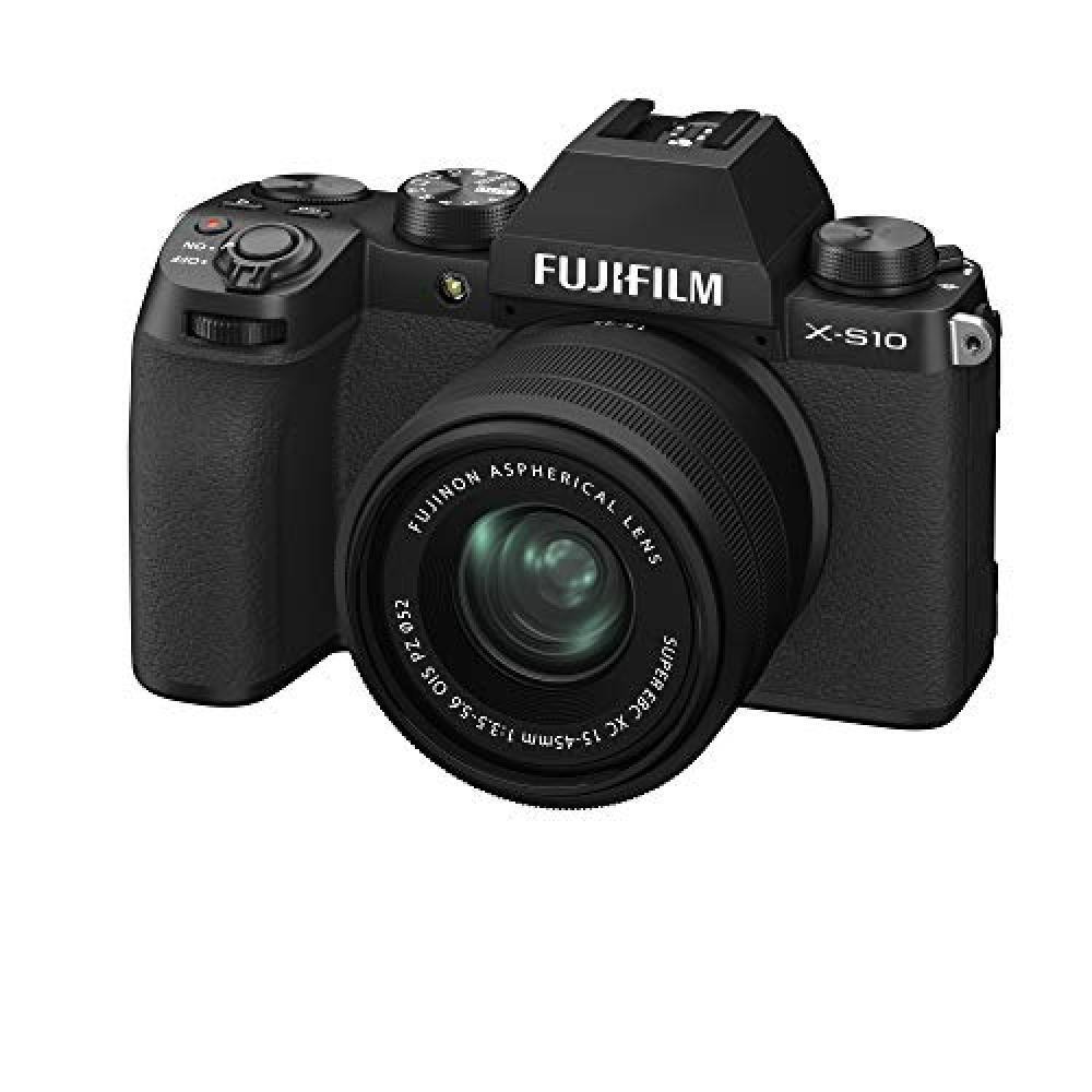 Fujifilm X S10 Mirrorless Digital Camera XF15 45 mm Lens Kit, Black, 16670106, XS10, 15-45 Kit - 4