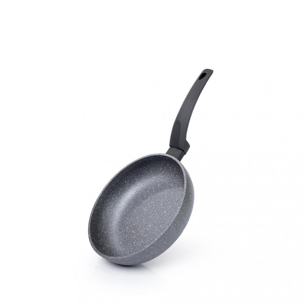 Fissman Deep Frying Pan 20x5.5cm Grey Stone Series Aluminum and Non- Stick Coating - 1