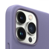 Apple iPhone 13 Pro Leather Case Original (MM1F3ZEA), Wisteria with MagSafe - 4 miniature