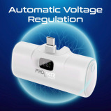 بنك الطاقة Promate Powerup-C فائق الصغر مع شحن سريع وموصل Usb-C مدمج - 5 miniature