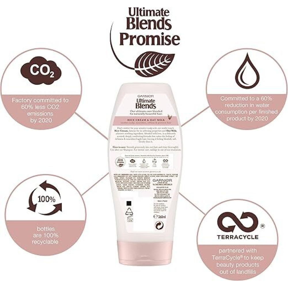 Garnier, Ultimate Blends, Delicate soother conditioner, 400 ml - 2