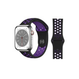 Perfii Dot Silicone Replacement Band for Apple Watch 49, 45, 44, 42 mm Series Ultra 8/7/6/5/4 SE - 2 miniature
