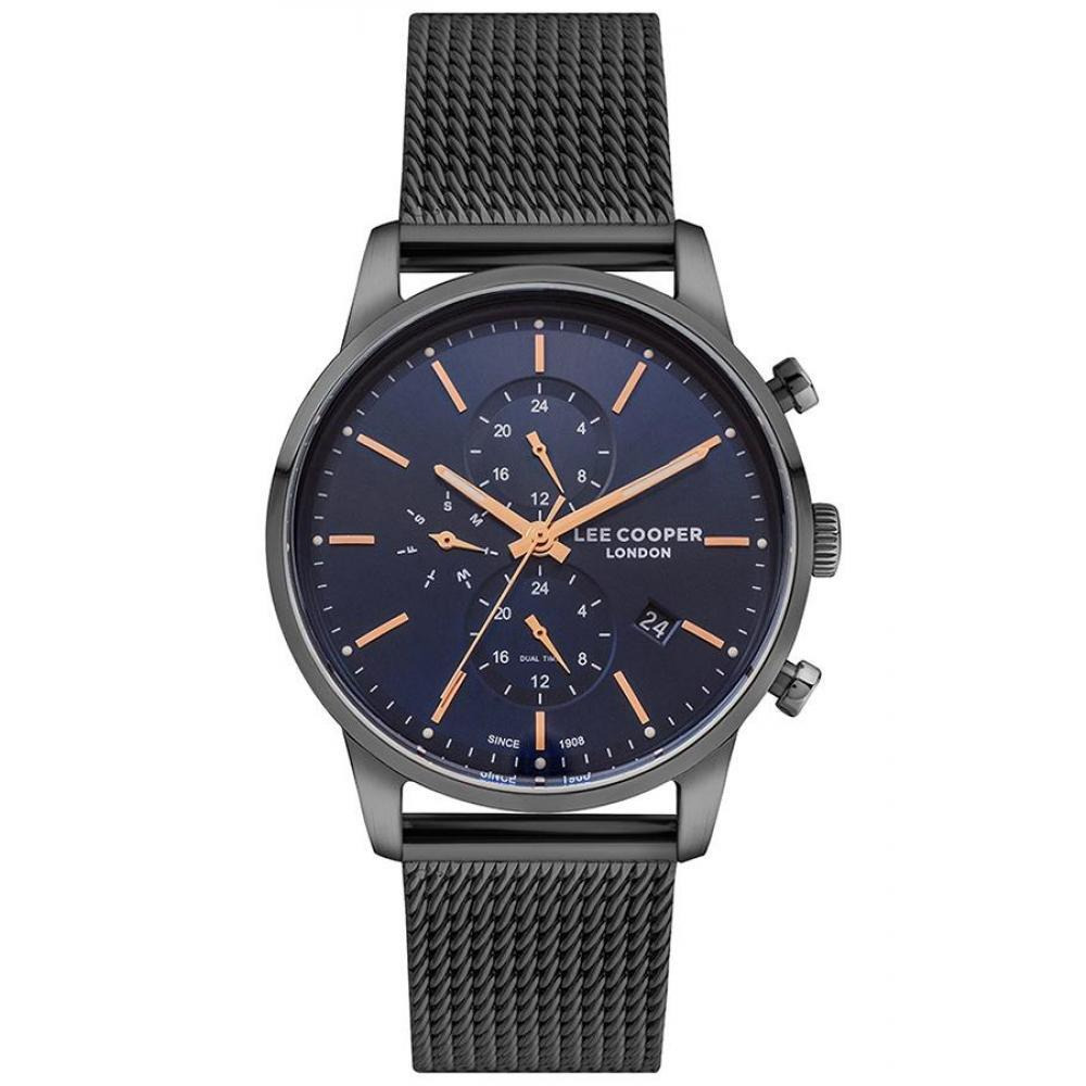 LEE COOPER Men's Chronograph Blue Dial Watch - LC07084.090 - 1