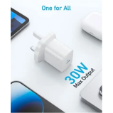 Anker, 312 Charger, 30W, USB-C, Fast Charger, White - 2 miniature