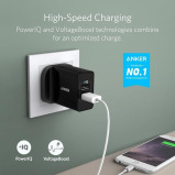 ANKER, USB-ЗАРЯДНОЕ Устройство 4,8 А/24 Вт, 2 порта, черный - 3 miniature
