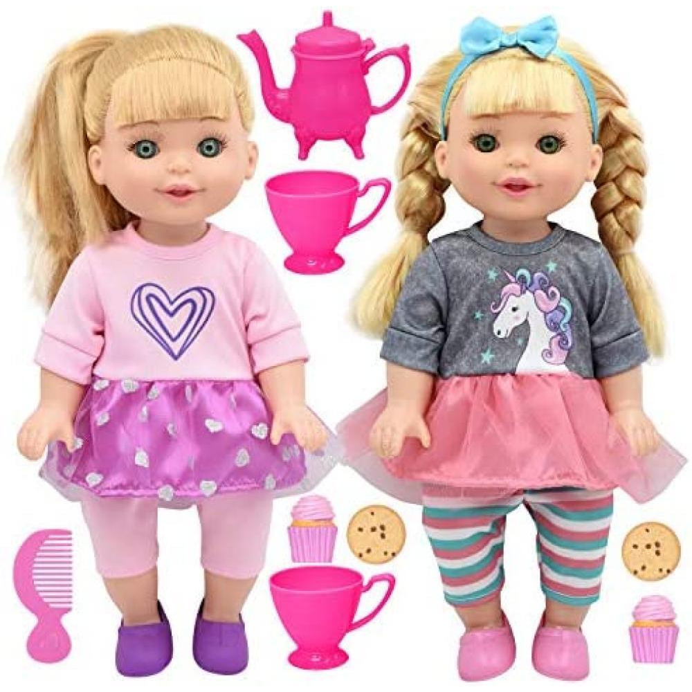 حفلة شاي مع دميتين - 4