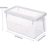 In-House / Food storage boxes, Freezer safe, Lids included, 3 pcs, 4.7 L - 1 miniature