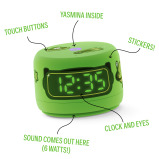 AI Smart Speaker. Use your voice to play music, learn, set up reminders, alarms, updates via Bluetooth or Wi-Fi (speaks Arabic, English) Lite Green - 3 miniature